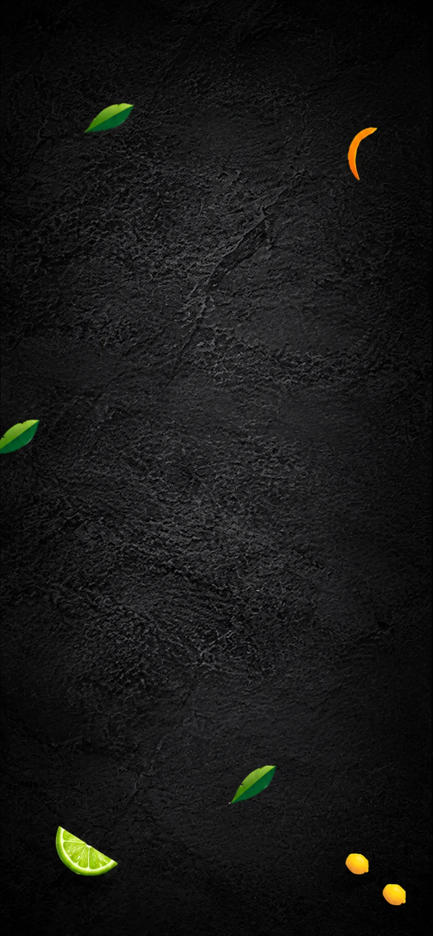 Contact section dark texture background mobile