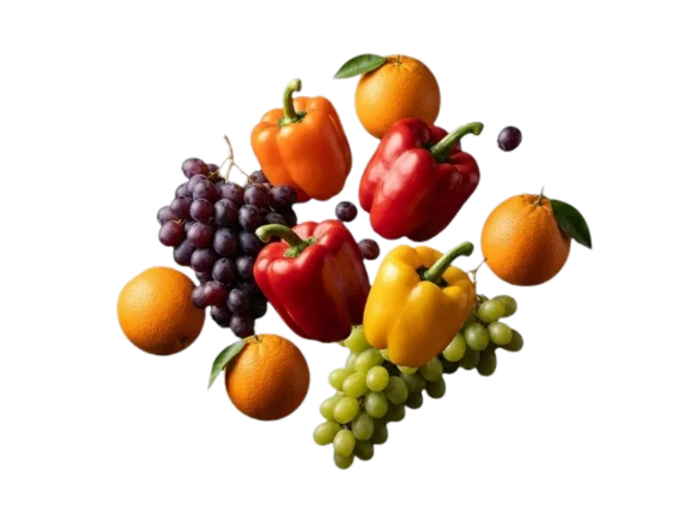 Fresh produce arrangement